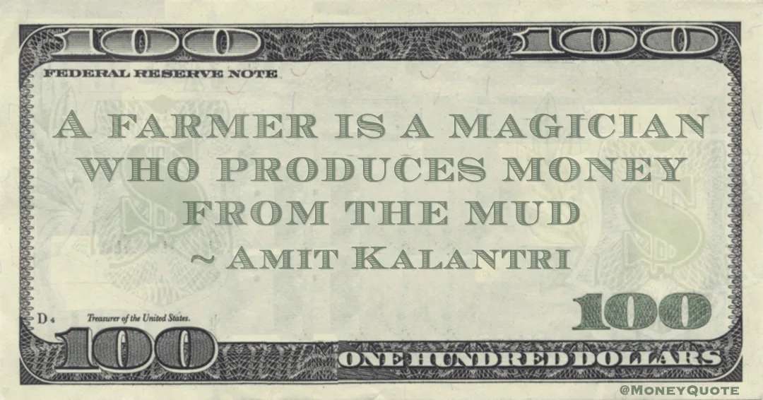 Amit Kalantri Farmer Money Money Quotes DailyMoney Quotes Daily