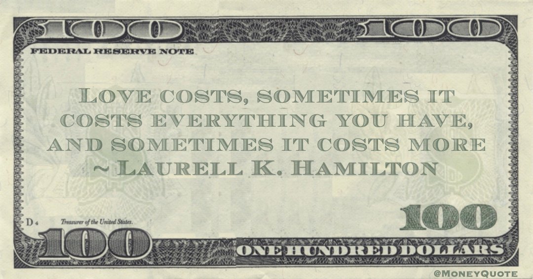 Laurell K. Hamilton Quote